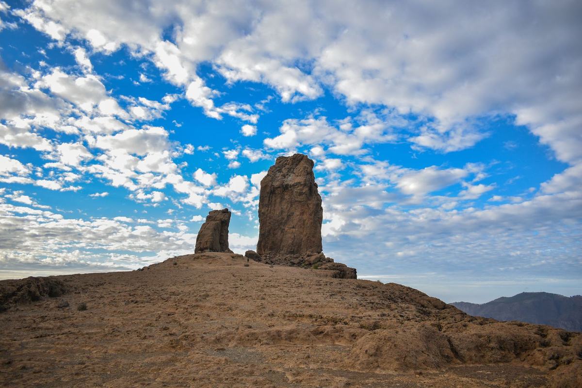 Roque Nublo, monumento natural en el centro de Gran Canaria